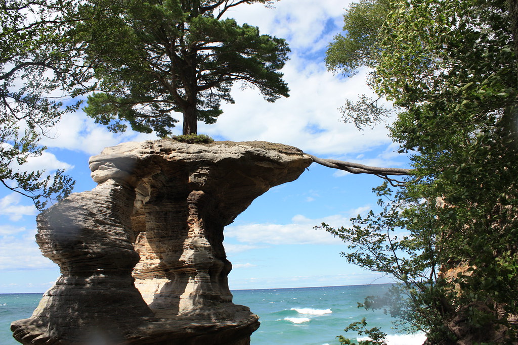 Chapel Rock On the shore of the Pictured Rocks National La… Flickr