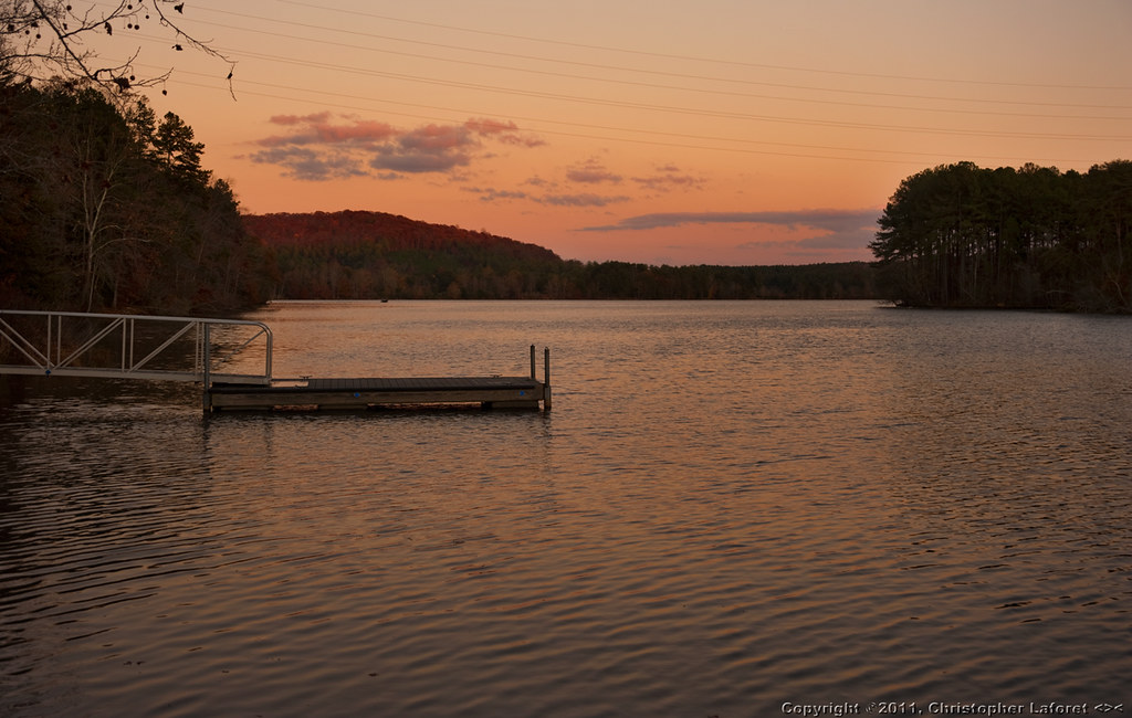Badin Lake Ramp at Sunset On the way up NC 49 South of Ash… Flickr