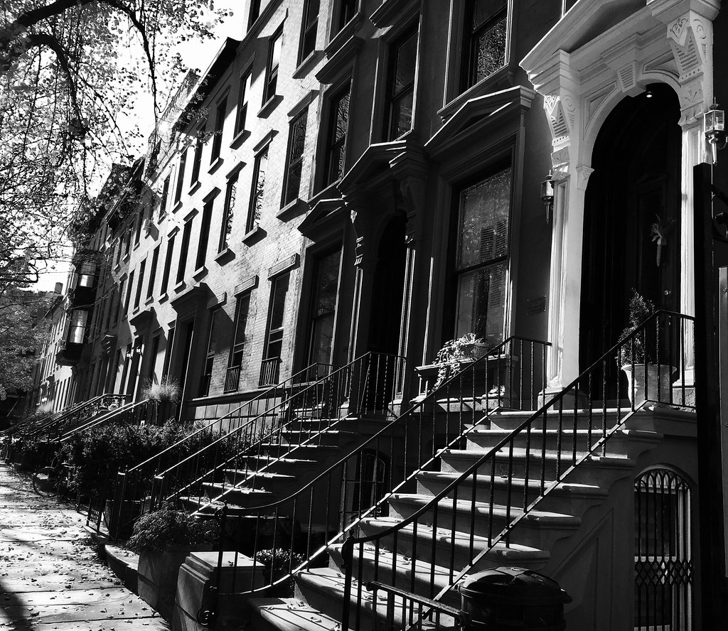 Townhouses NYC Hicks Street Brooklyn Heights verplanck Flickr