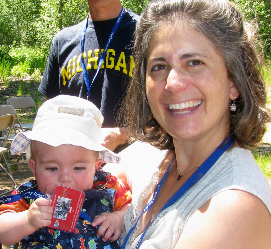 Stephanie Scarborough and son Douglas Allard Flickr