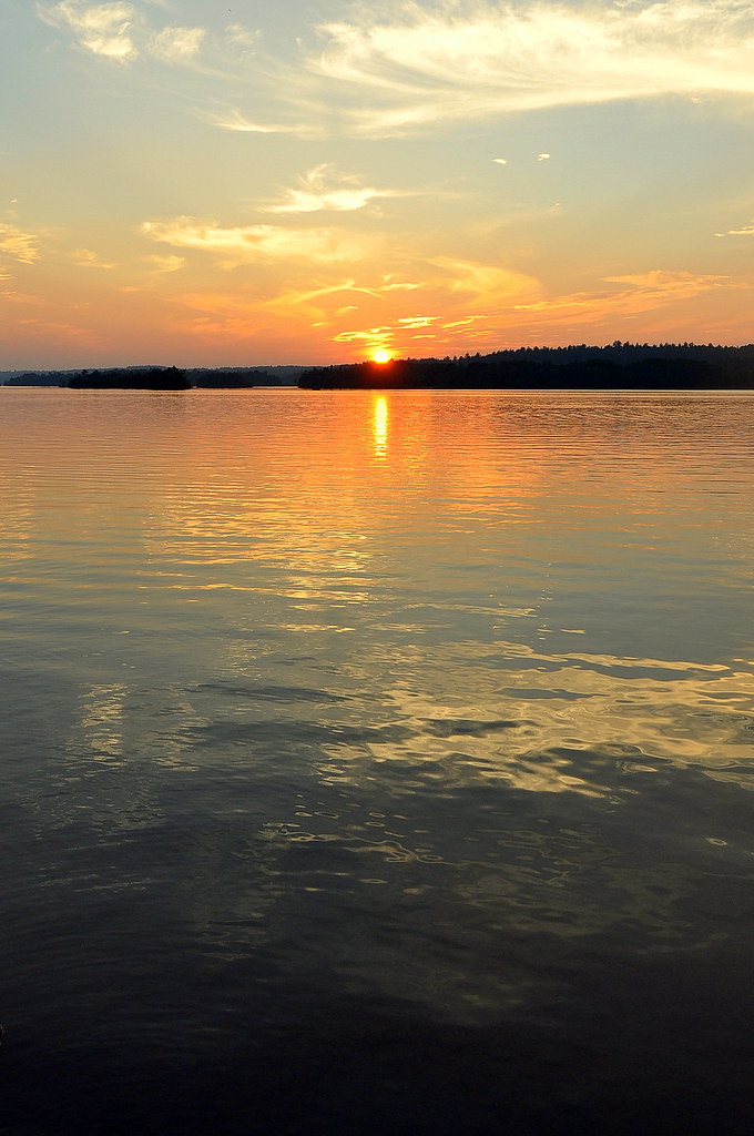 Sunset Lake Shagawa, Ely, MN Eve'sNature Flickr
