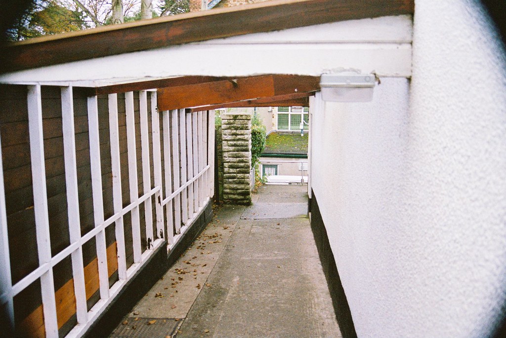 Grenville college. Bideford .old notice board walk way Flickr