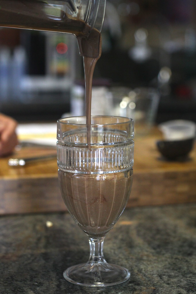 Raw chocolate milkshake miracle Flickr