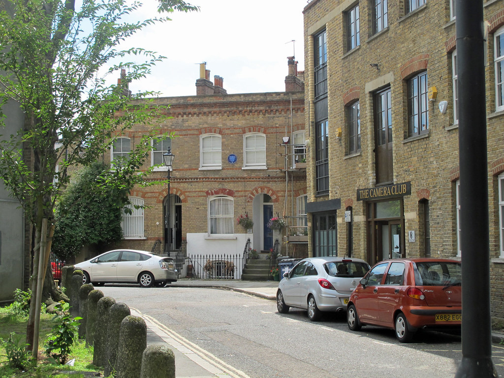 Chaplin's childhood home in Methley Street, Lambeth. Flickr