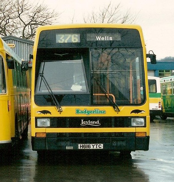 H616 YTC Badgerline H616 YTC at Wells garage. Sunday 9th F… Flickr