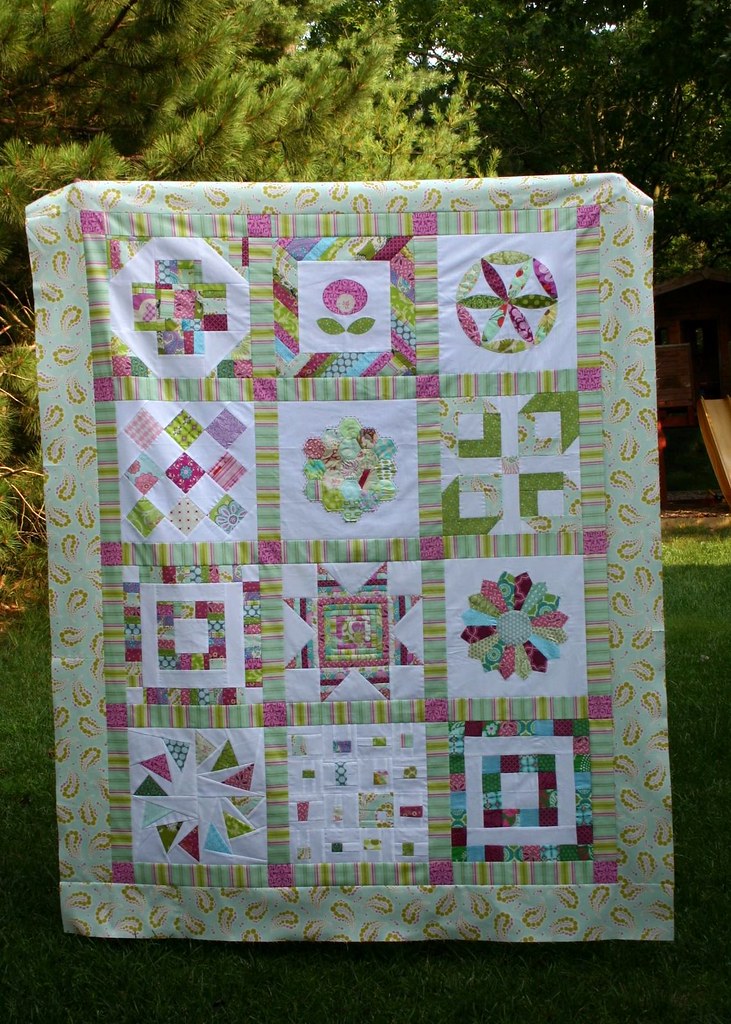 Quilting Diva's VQBee quilt top Well, I pulled these blo… Flickr