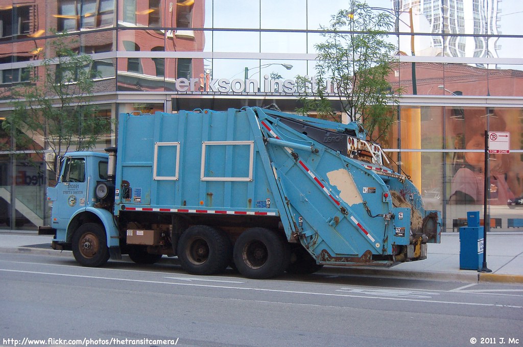 Chicago Streets and Sanitation Garbage Truck Operated by … Flickr