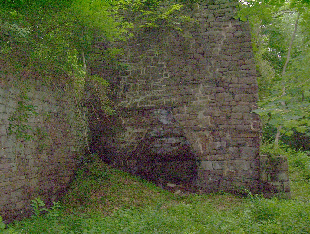 Mount Hope Furnace This is the casting arch of the furnace… e.scott