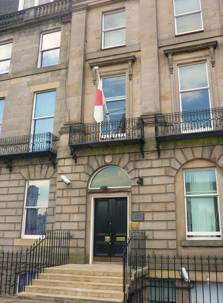 Japanese Consulate, Edinburgh Vexillus Flickr
