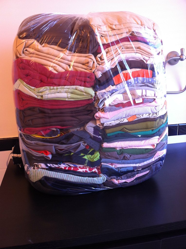 Delivery. In Brooklyn, laundry comes in a tightly packaged… Flickr