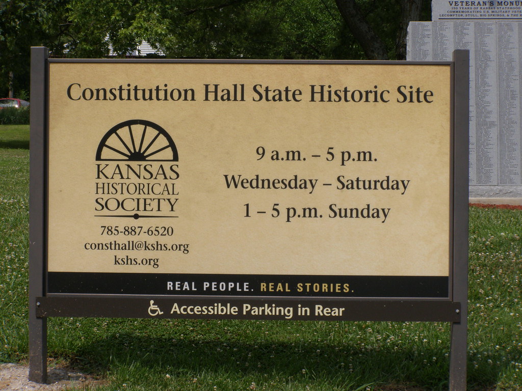 KS July 9, 2011. Constitution Hall State Histor… Flickr