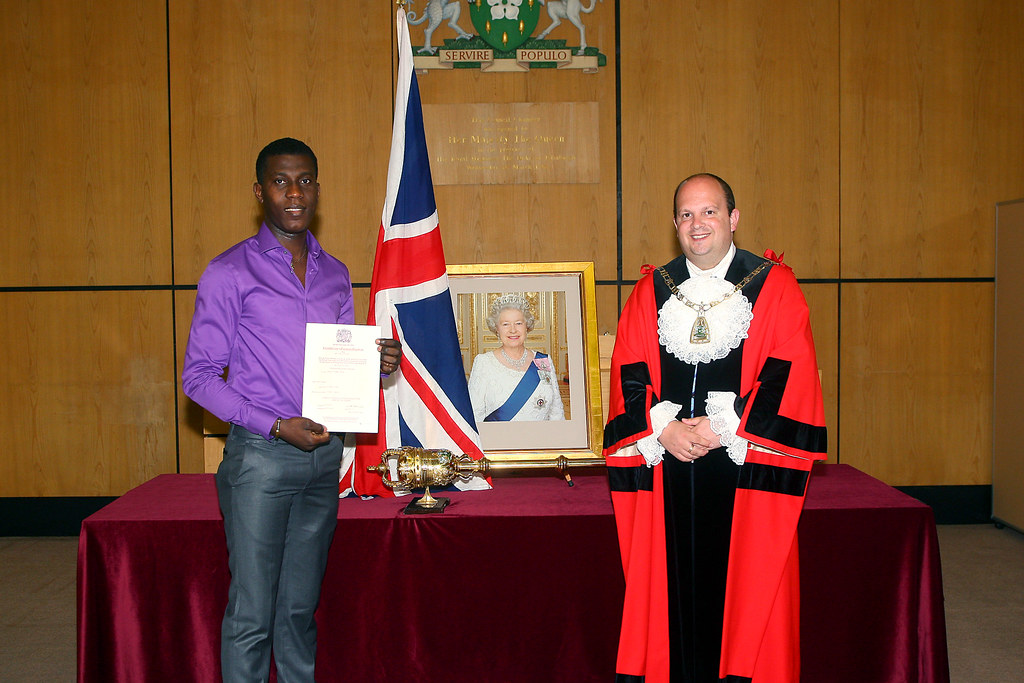 A citizenship ceremony at Bromley Civic Centre A new citiz… Flickr