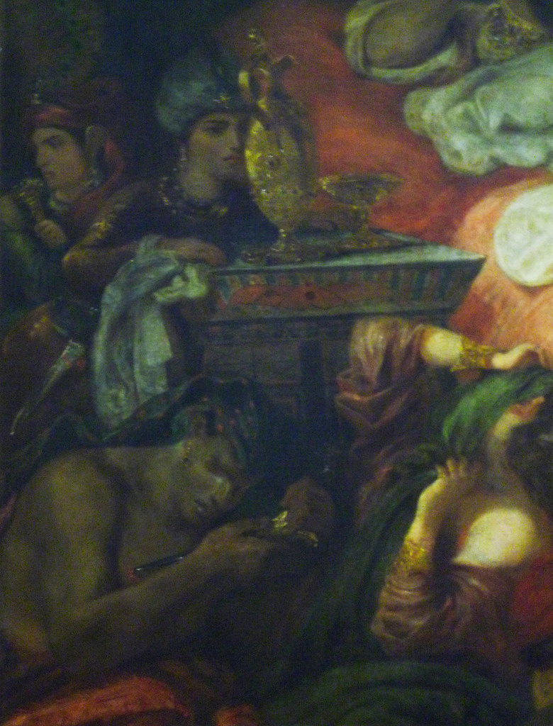 Delacroix, The Death of Sardanapalus with detail of servan… Flickr