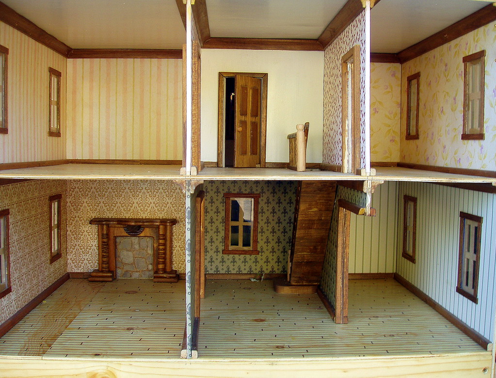 Interior Victorian Doll House By Poppies Designs Flickr