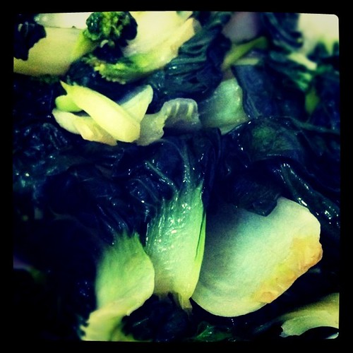 Xiaobaicai with Soya sauce and Sesame oil yeohyc Flickr