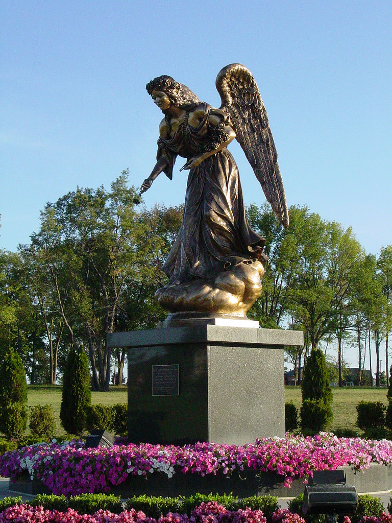 Guardian Angel Cemetery Mt.Elliott Flickr