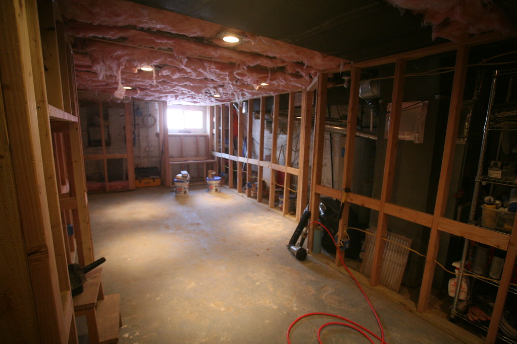 Basement Reno Framing & Electrical RoughIn Corey Flickr