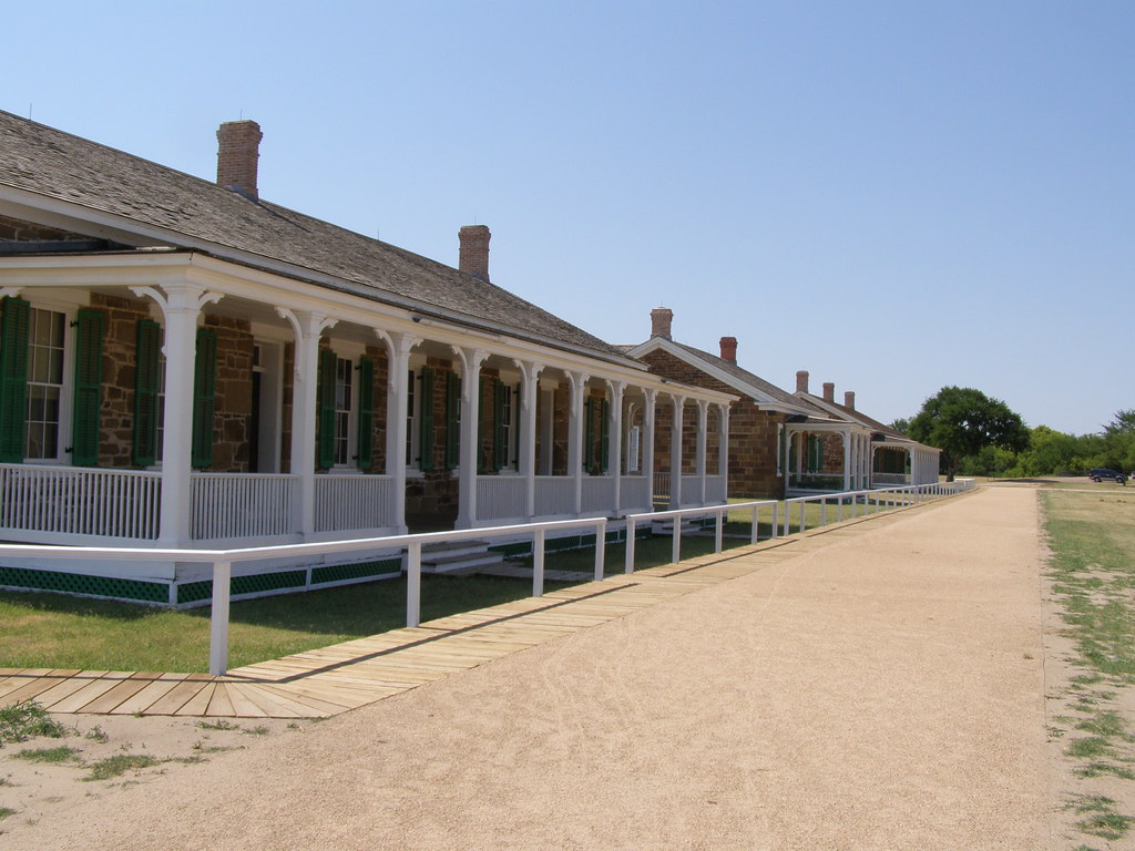 Ft. Larned, Kansas Ft. Larned National Historic Site in we… Flickr