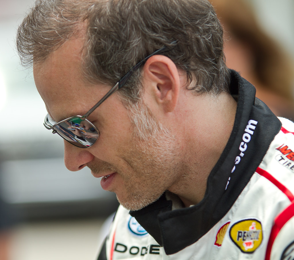 Jacques Villeneuve at the Nascar Nationwide Road America B… Flickr