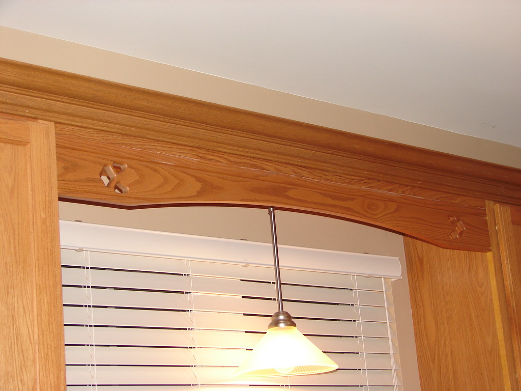 Valance and light fixture. At the start of this project th… Flickr