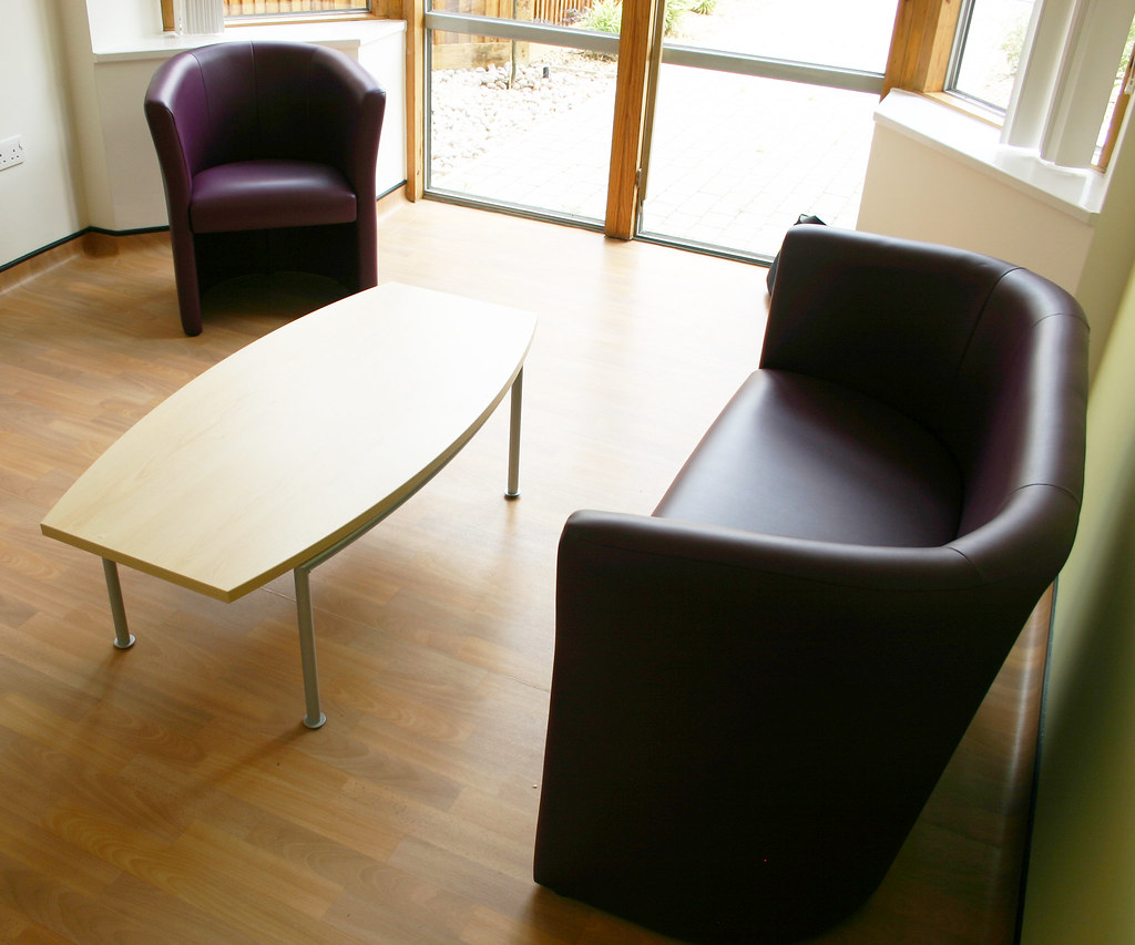 46 Quiet Room with Concha Seating Torasen Concha Sofa an… Flickr