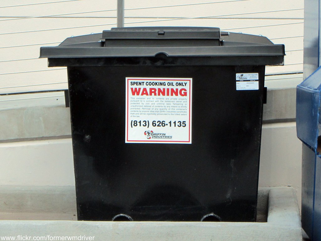Griffen Industries Grease Dumpster If you want to use this… Flickr