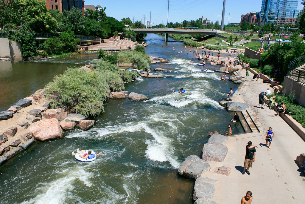 Confluence Park Denver, Colorado Tubing on the South Pla… Flickr