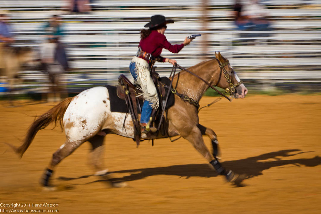 Mounted Shooting a photo on Flickriver