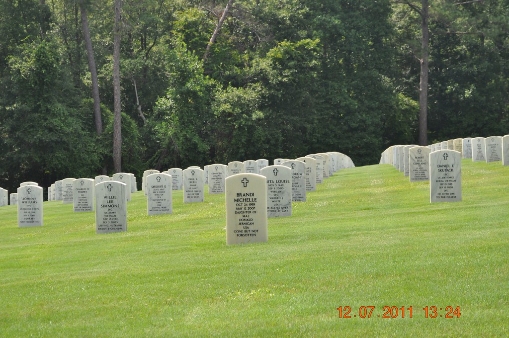 Grave Markers Fort Mitchell National Cemetery Fort Mitchel… Flickr