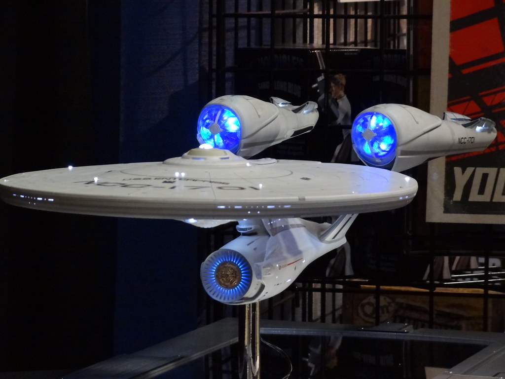 The new Enterprise from JJ Abrams' Star Trek 09 sebulia Flickr