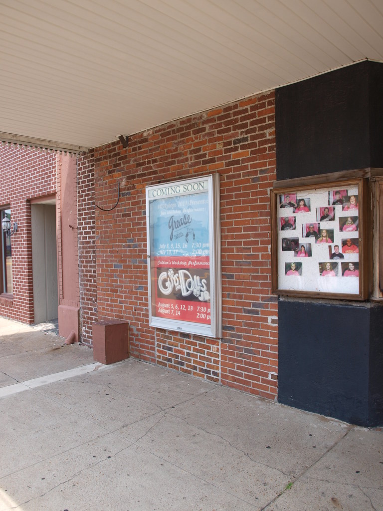 Capitol Theatre attractions window, Union City, TN a photo on Flickriver
