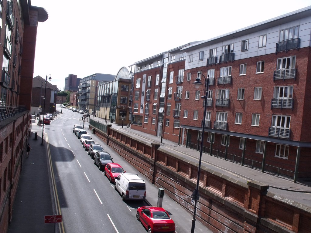 Holliday Street and Gas Street, Birmingham The area of roa… Flickr