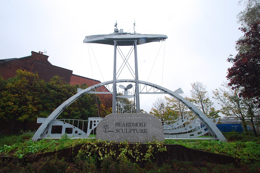 Beardmore Sculpture Clydebank James Brown Flickr