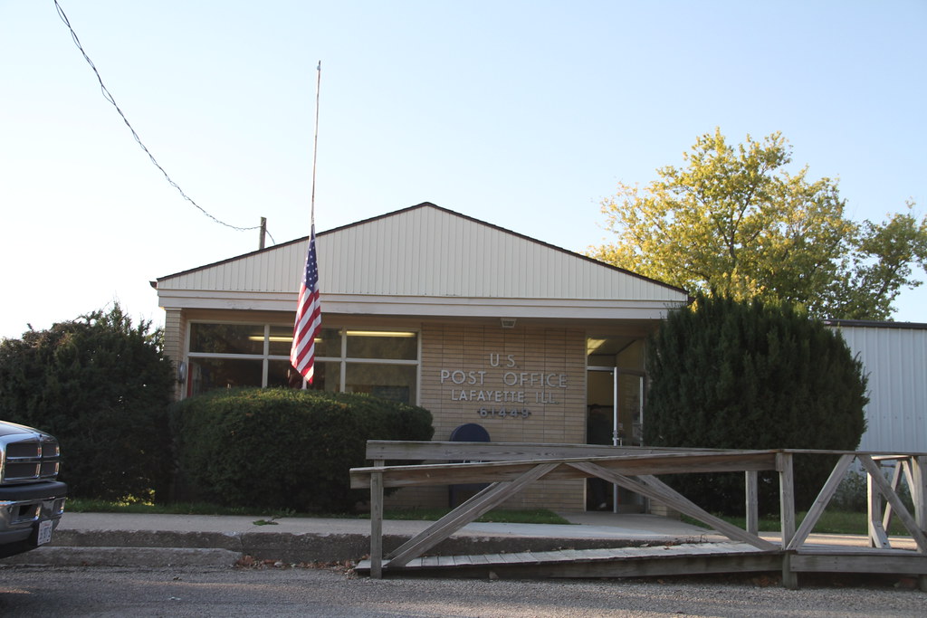 LaFayette IL, Post Office, 61449, LaFayette Illinois, Star… Flickr