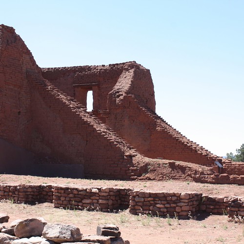 Church at Pecos NHP, Pecos, NM lizaleemiller Flickr