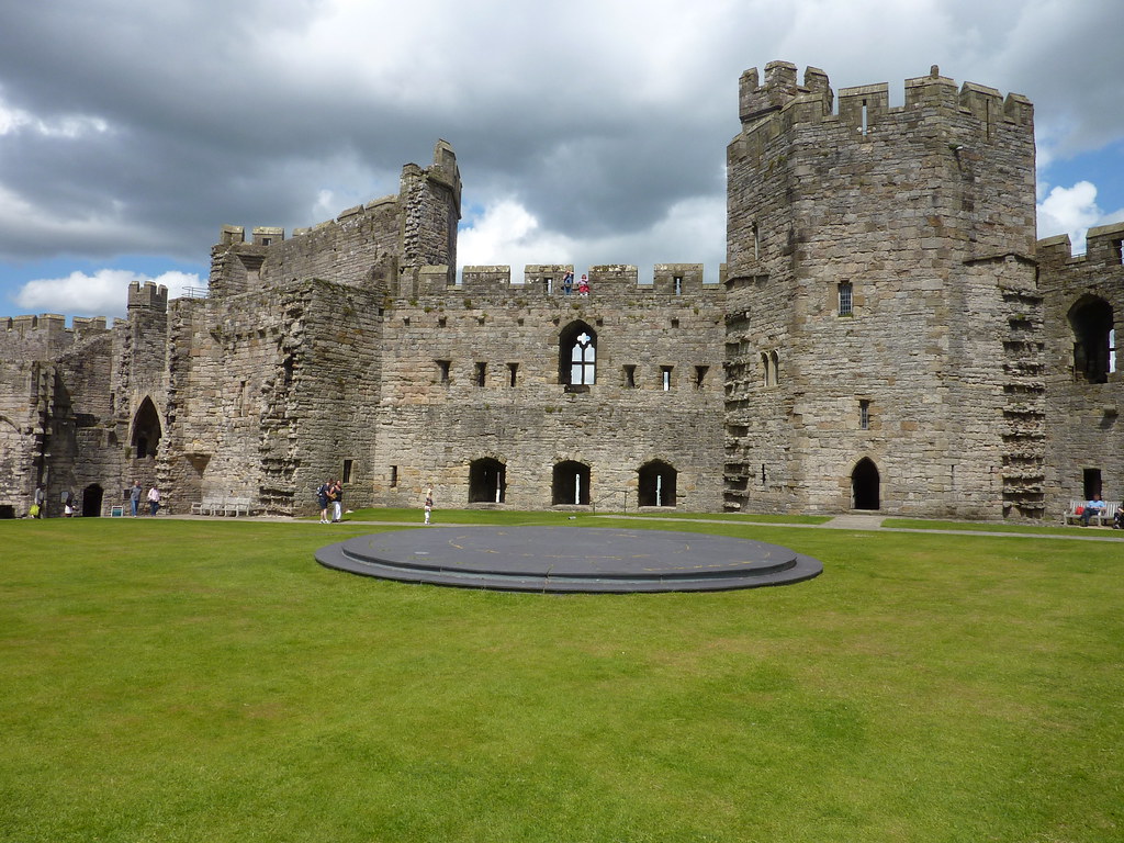 Caernarfon Castle Prince Charles became Prince of Wales on… Flickr