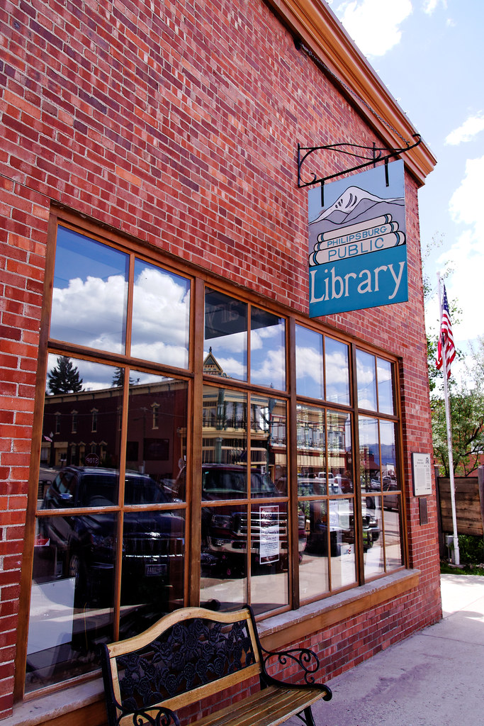 Phillipsburg Public Library Exterior, Montana One thing I'… Flickr