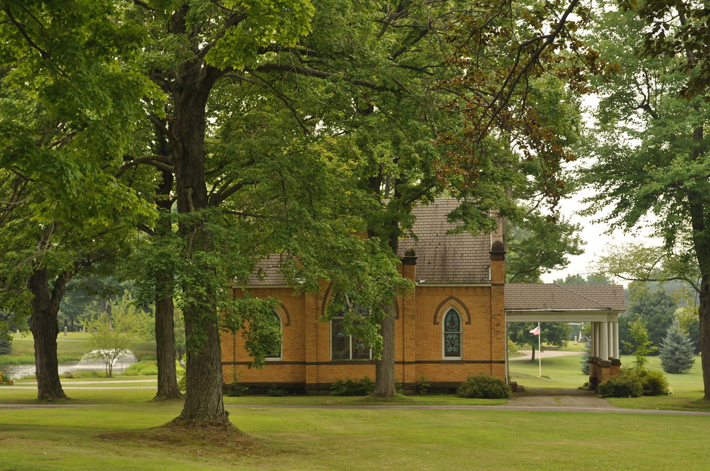 The Chapel Maple Grove Cemetery Ravenna, Ohio bjebie Flickr
