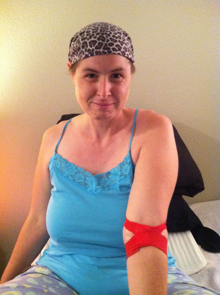 bandage after giving blood September 23, 2011 Newbirth35 Flickr