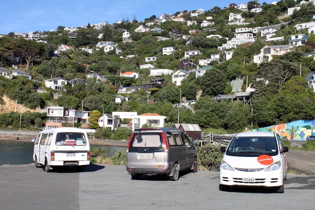 New Zealand Free Overnight Parking in Wellington! Flickr