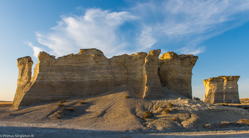 Monument Rocks B Located in Western, KS, in Gove County, j… Flickr