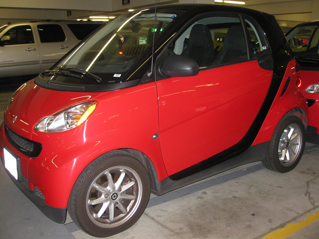 My smart car (rental) Chris Hammond Flickr