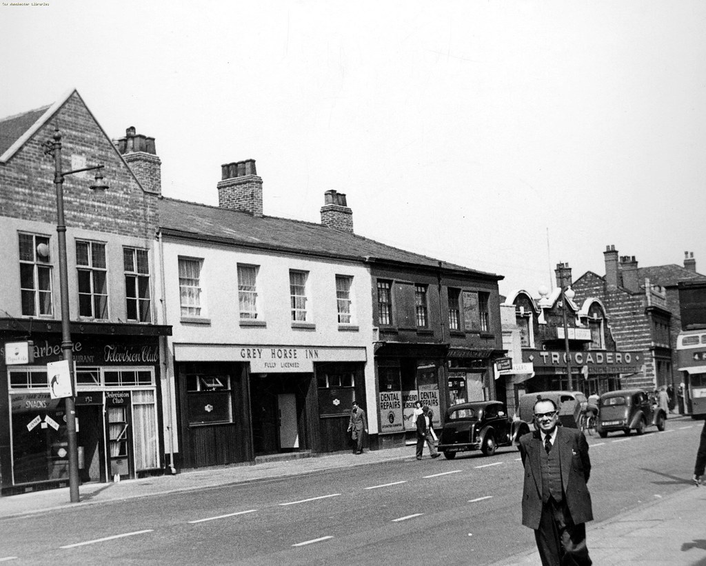 Wilmslow Road, 1959 Rusholme, Wilmslow Road west side 45, … Flickr