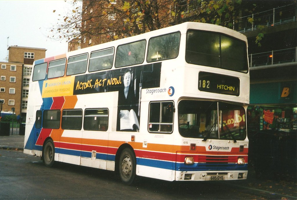 685 DYE Biggleswade big bus duty 805, appeared on the Bigg… Flickr
