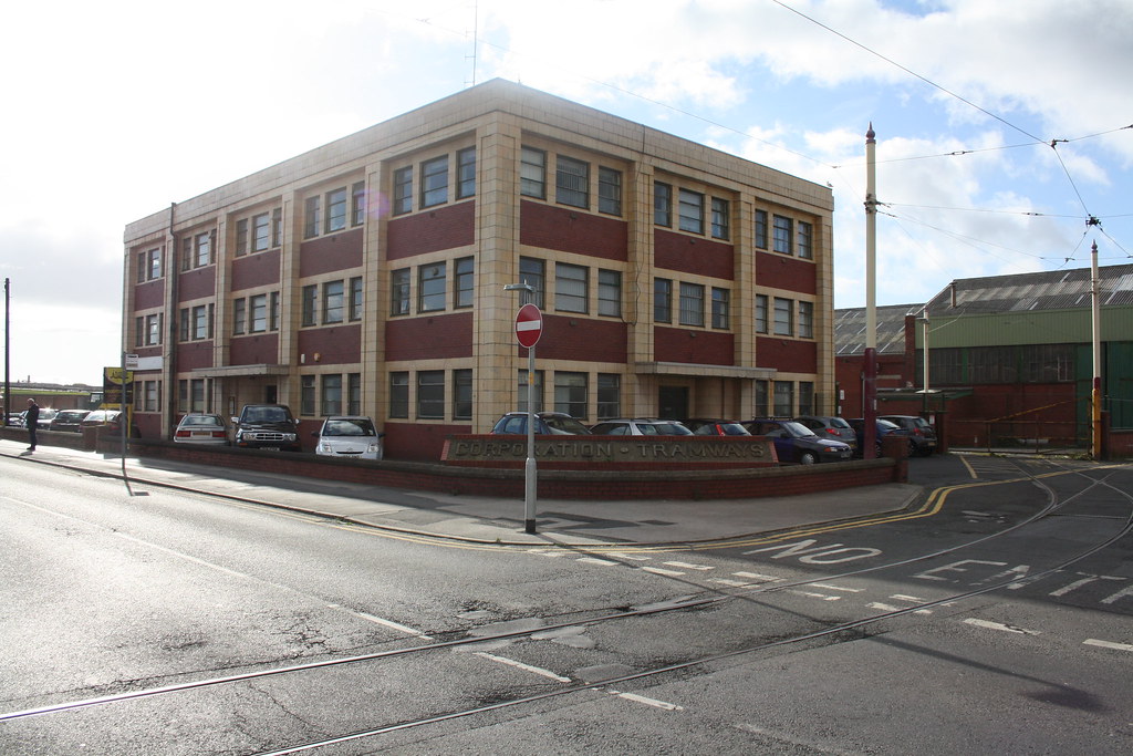 Rigby Road Bus Depot Home to Blackpool Transport's bus & (… Flickr