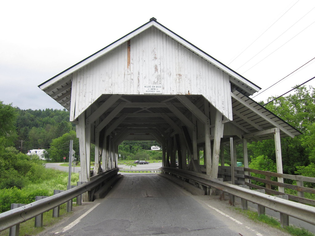 Millers Run Covered Bridge Lyndonville, Vermont Millers … Flickr