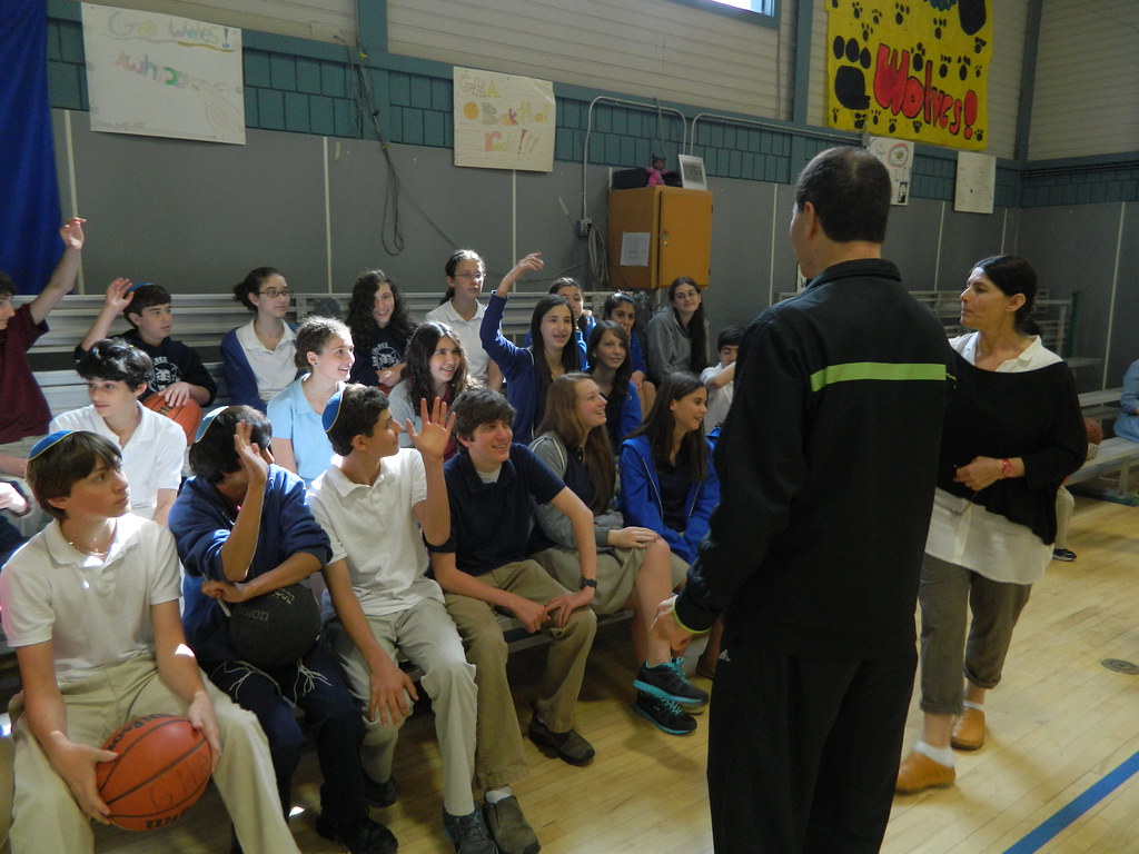 Tal Brody, Greenfield Hebrew Academy Tal Brody visited