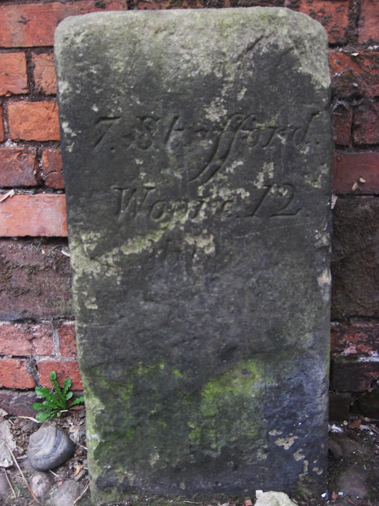 Eccleshall Stafford Road Milestone Grade II listed milesto… Flickr