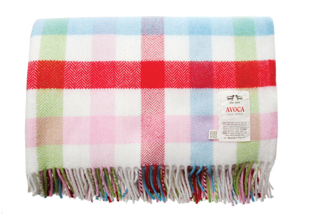 Throw Baby bunting wrap red Throws Blankets Avoca Ireland Flickr