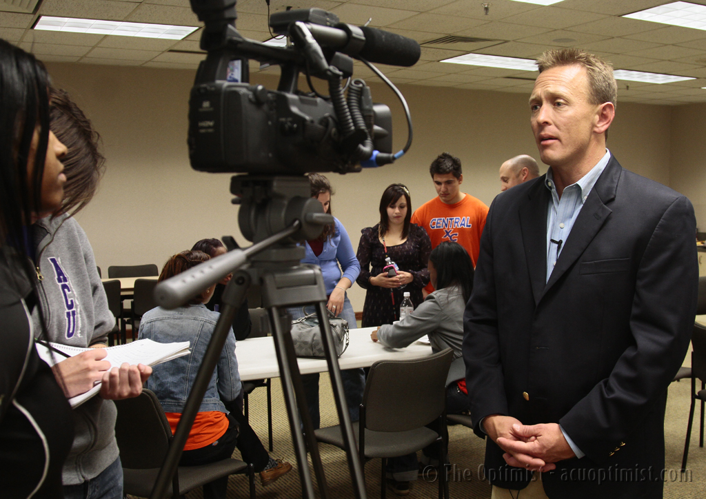 20111104194623 ACU president Dr. Phil Schubert addres… Flickr